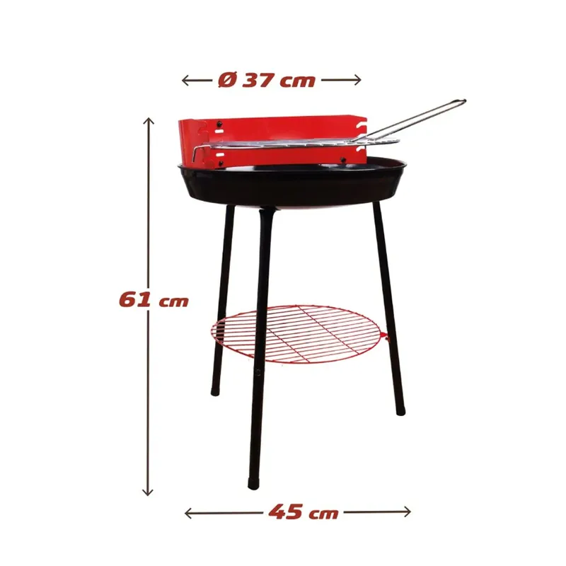 14Inch Portable Barbeque Grill- Hxs-13