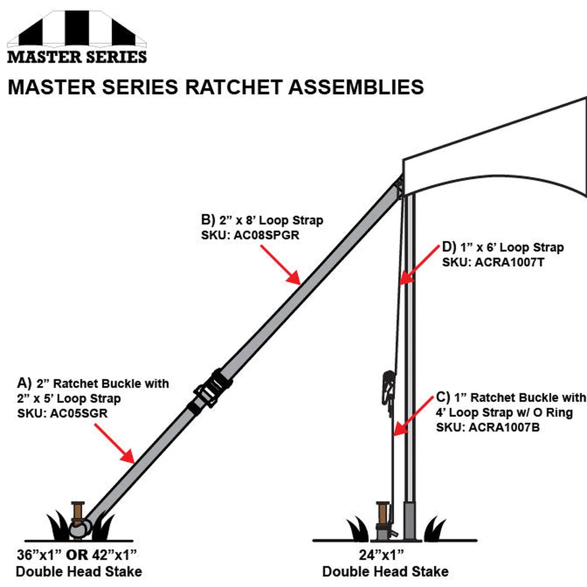 15x30 Master Series Frame Tent