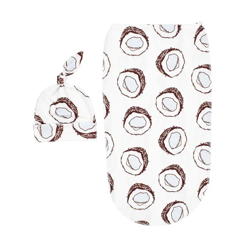 2 Pieces Newborn Lovely Sleeping Bag And Hat Wholesale 91244658