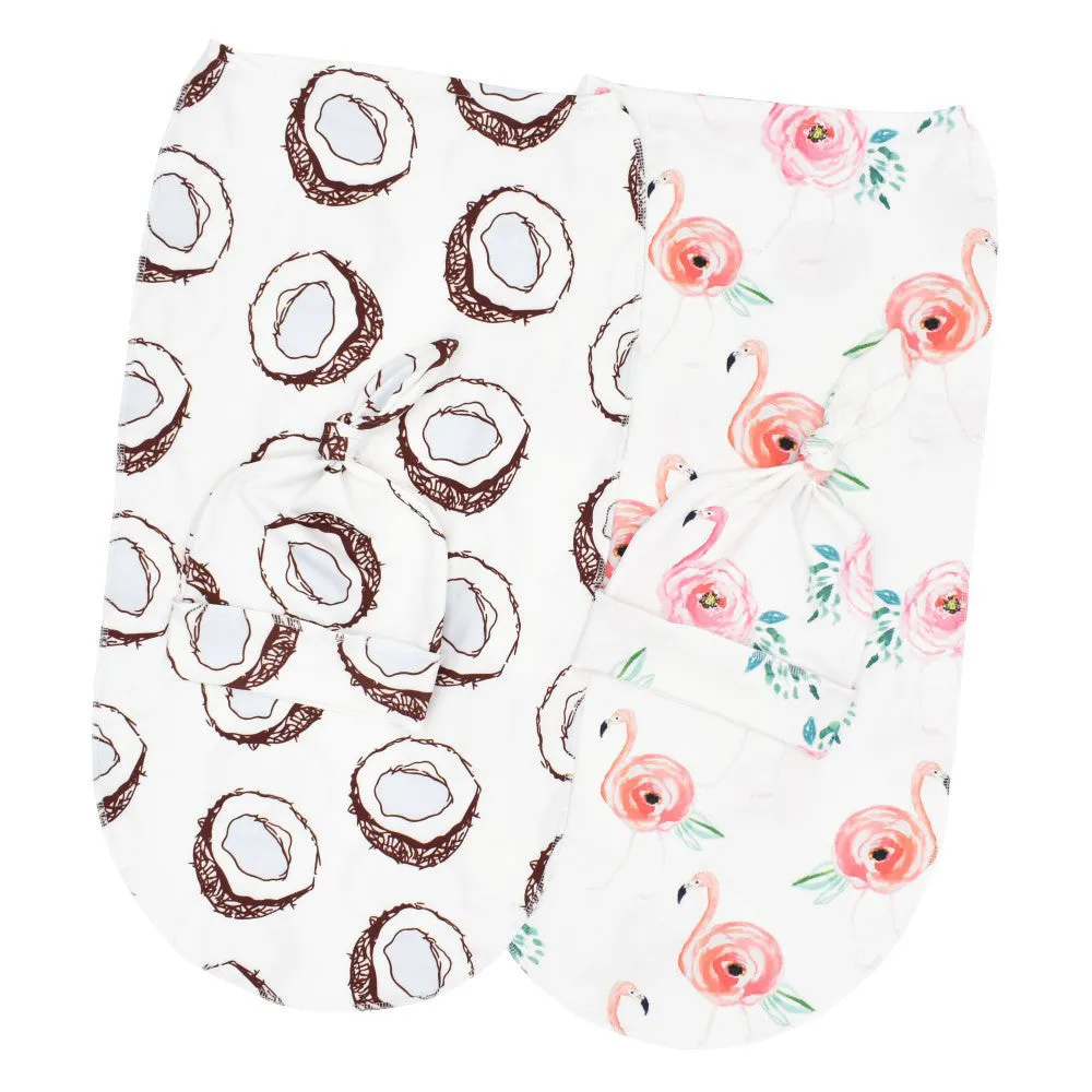 2 Pieces Newborn Lovely Sleeping Bag And Hat Wholesale 91244658