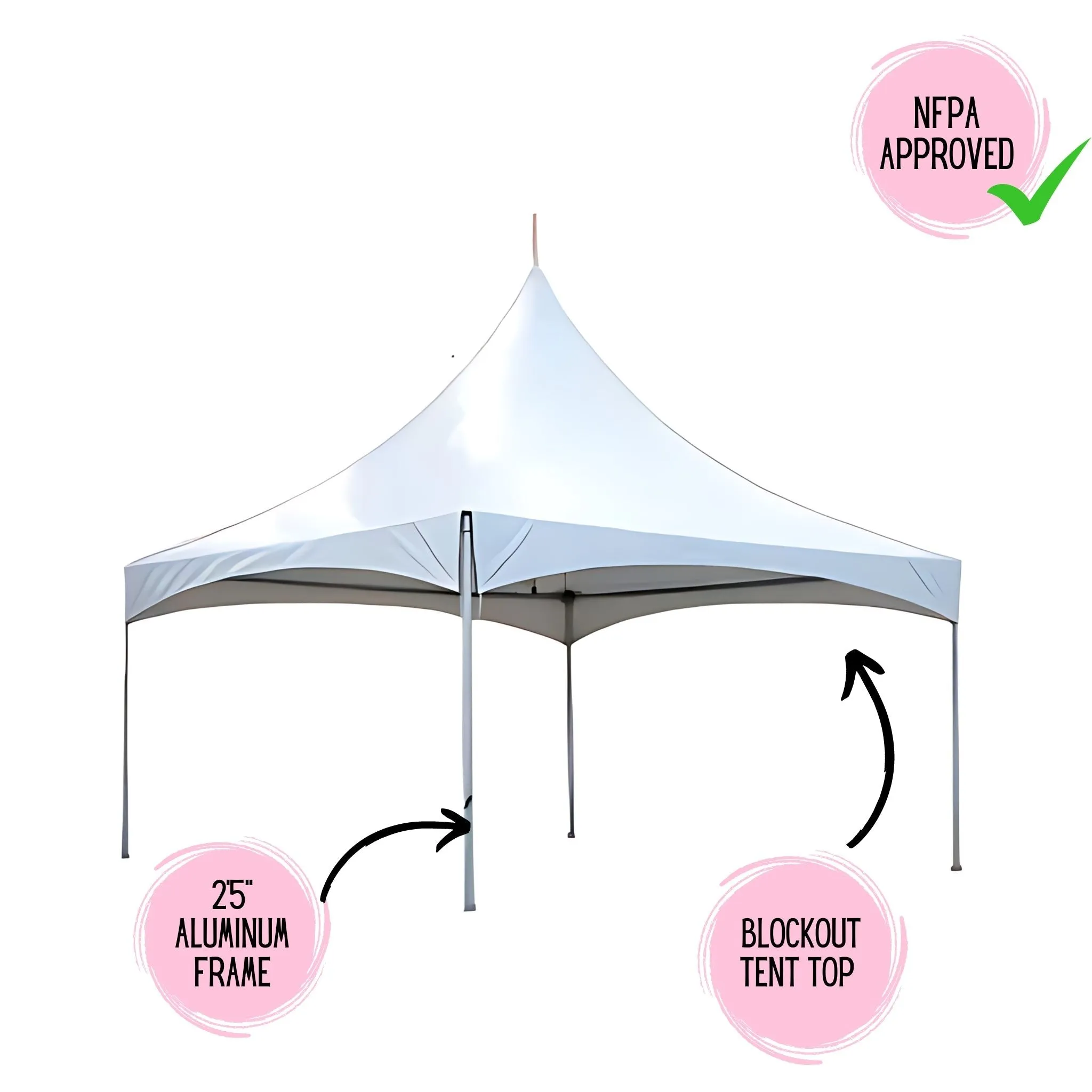 20x20 High Peak Frame Tent