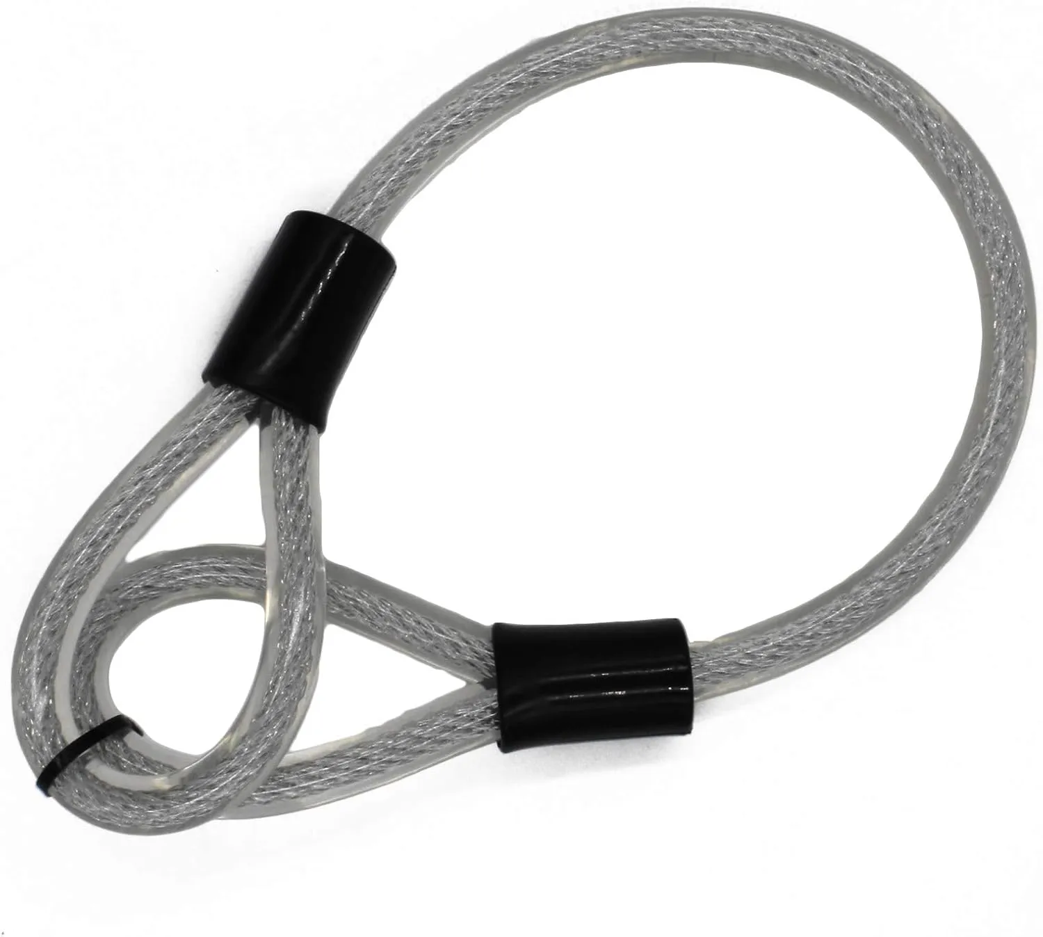 27" inch 15mm Super Duty Vinyl Coated Double Looped Braided Steel Cable