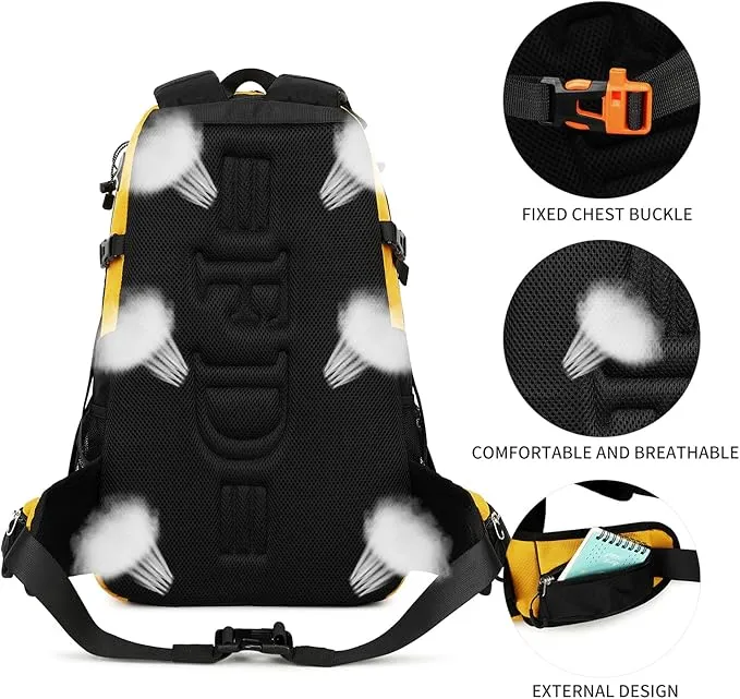 40L Waterproof Lightweight Hiking,Camping,Travel Backpack for Men Women