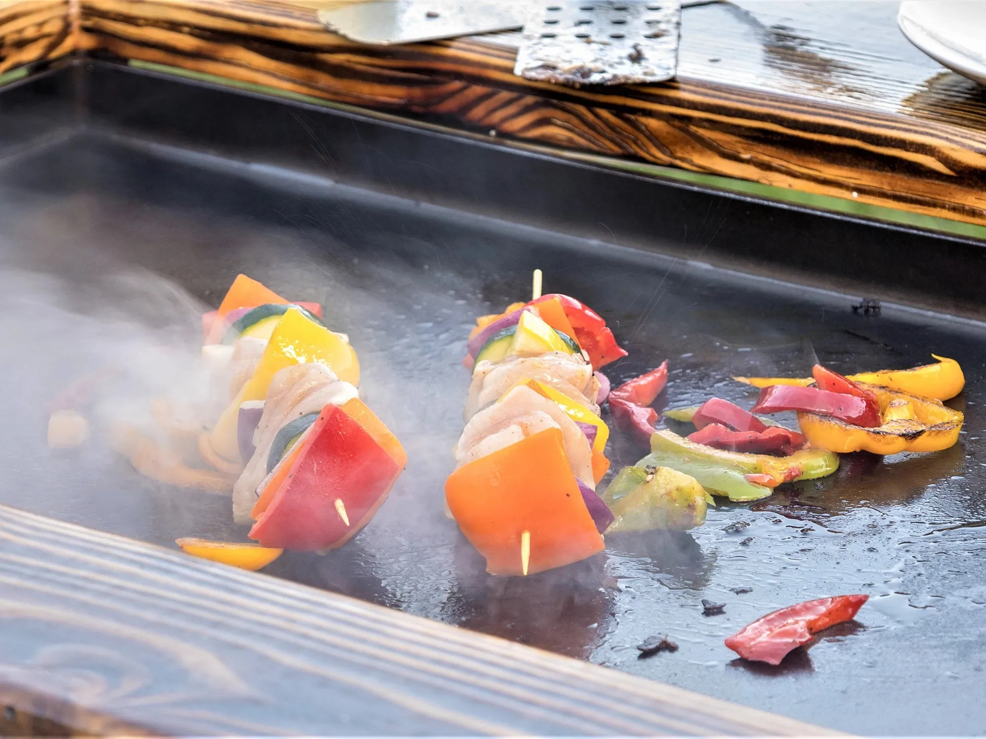 Backyard Hibachi Grill Torched Steel - BY-BHPOGTS
