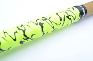Baseball Bat Grip Tape AMA Sport Grip & Rip Cushioned Softball 1.10mm Grip Tape (Neon Yellow/Black)