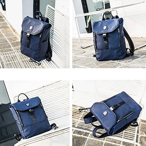 Bison Denim Multipurpose Classic Laptop Backpack Travel Hiking Daypack Water-Repellent School Bag