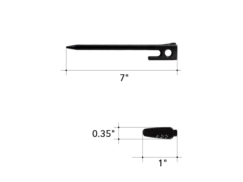 Carrot Top Forged Peg Set