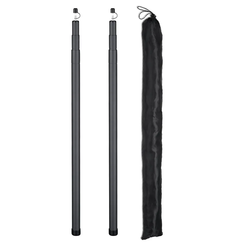 DIY Tarp Poles Set of 2 with Bag Tent Canopy Shelter Poles