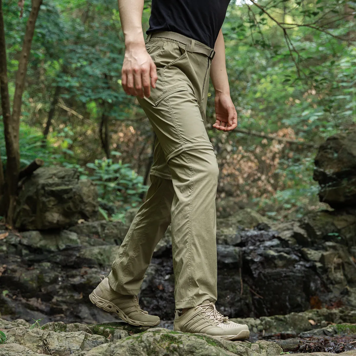 FALCON Men's Outdoor Convertible Hiking Pants