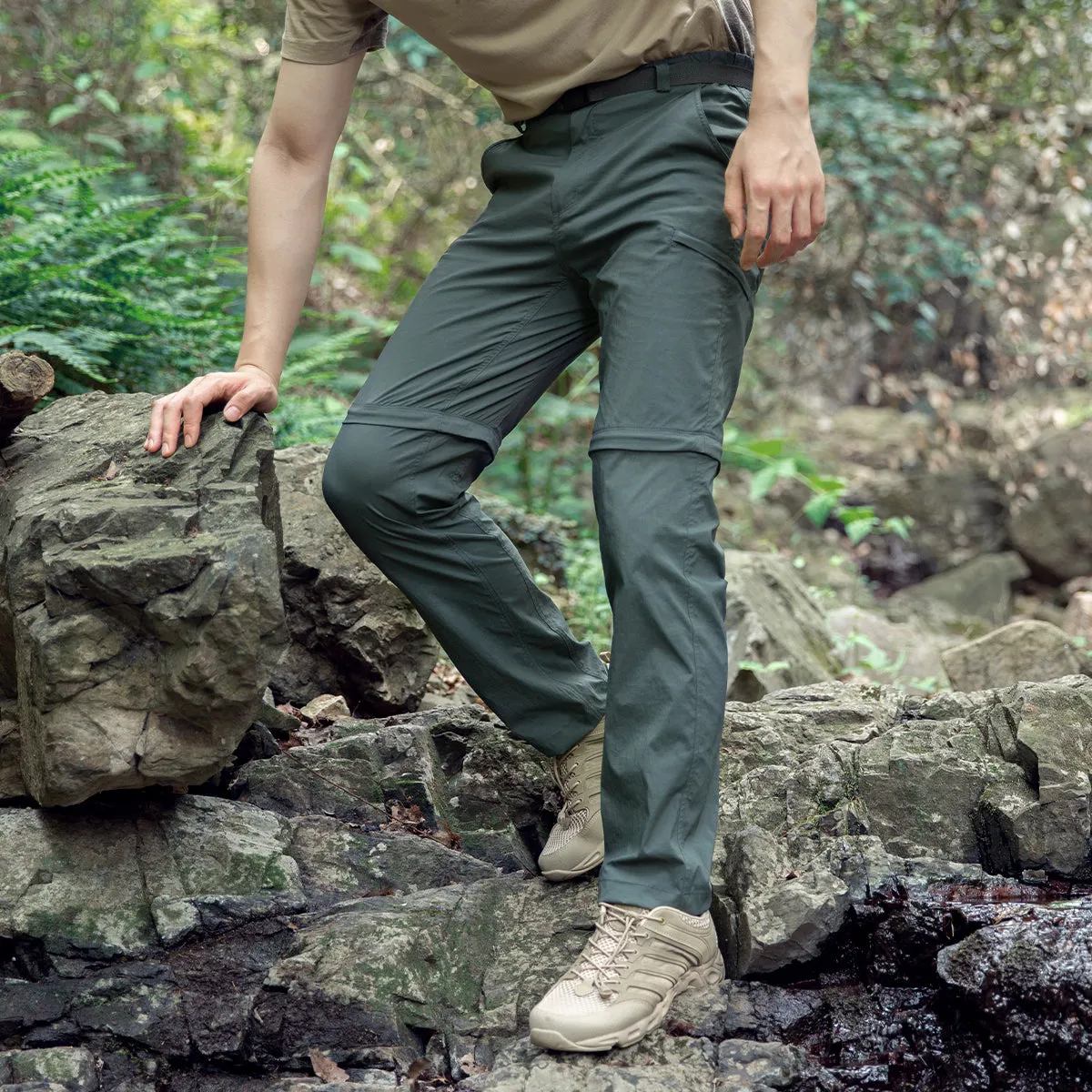 FALCON Men's Outdoor Convertible Hiking Pants