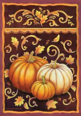 Fall Pumpkins Flag