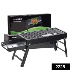 Folding Portable BBQ Grill Set for Outdoor/Home