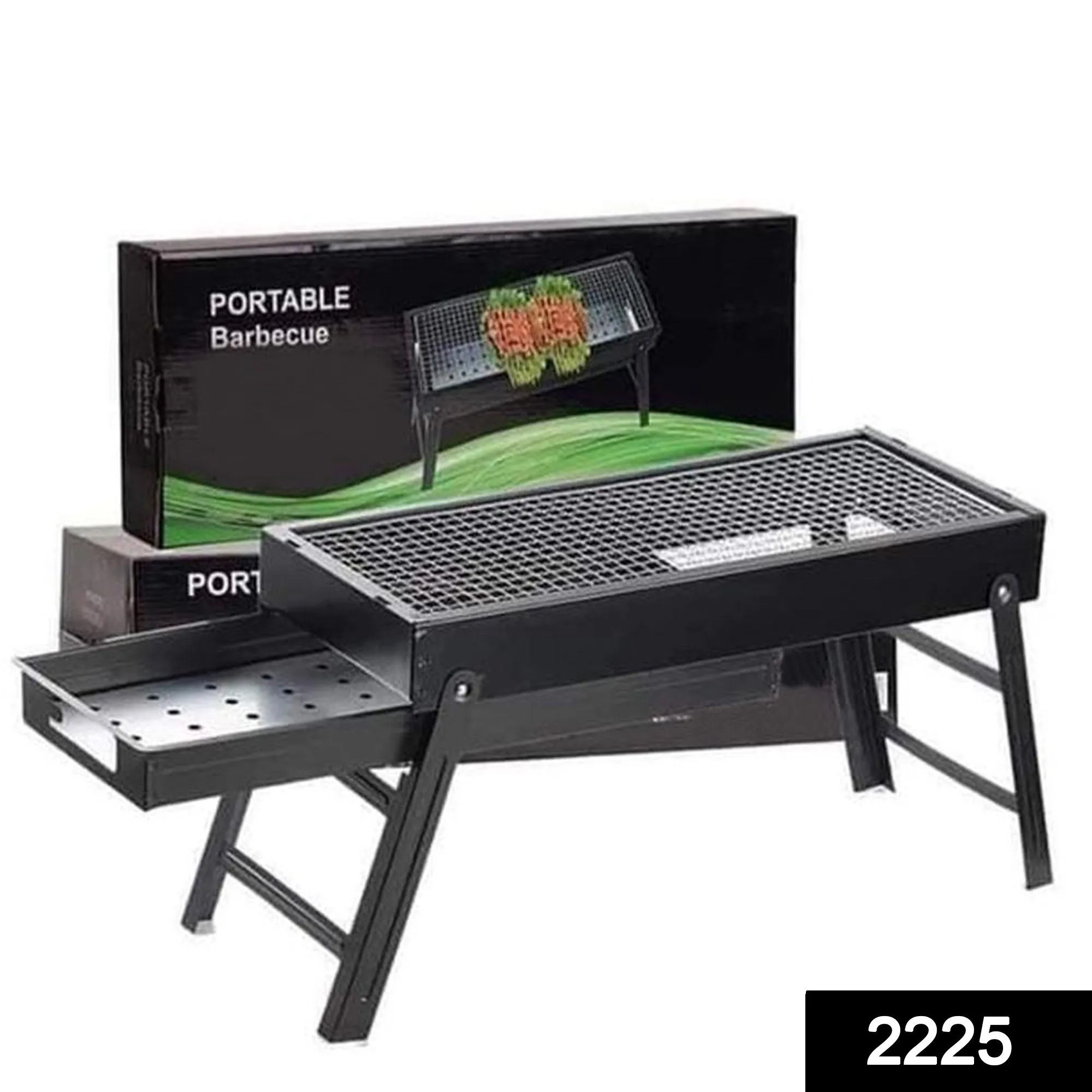 Folding Portable BBQ Grill Set for Outdoor/Home