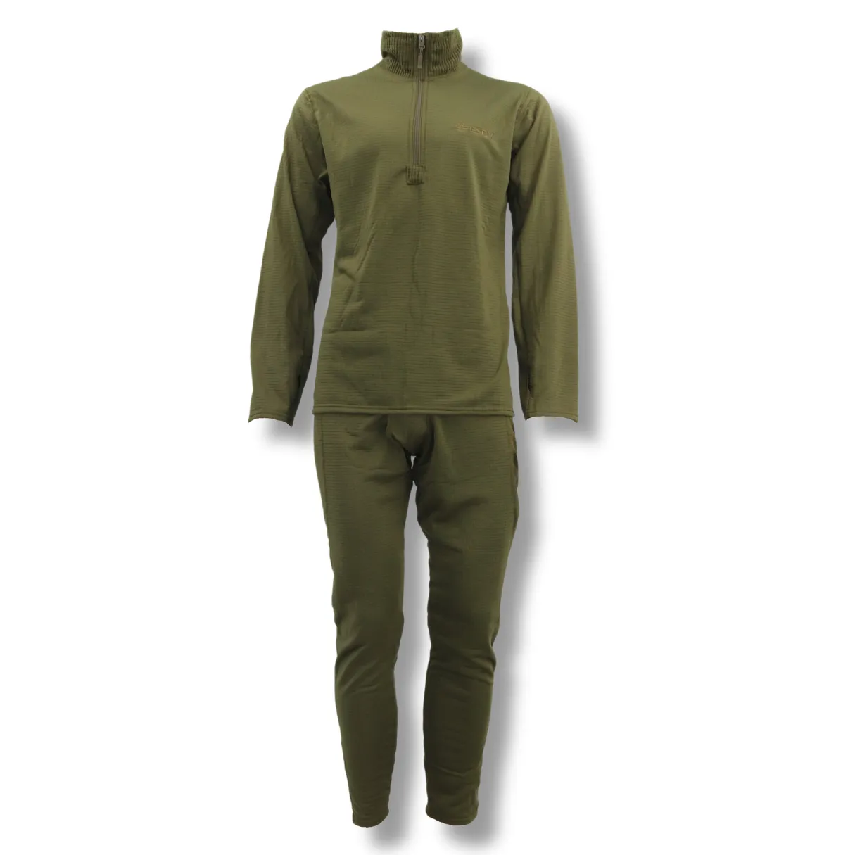 Grid Fleece Thermal Set
