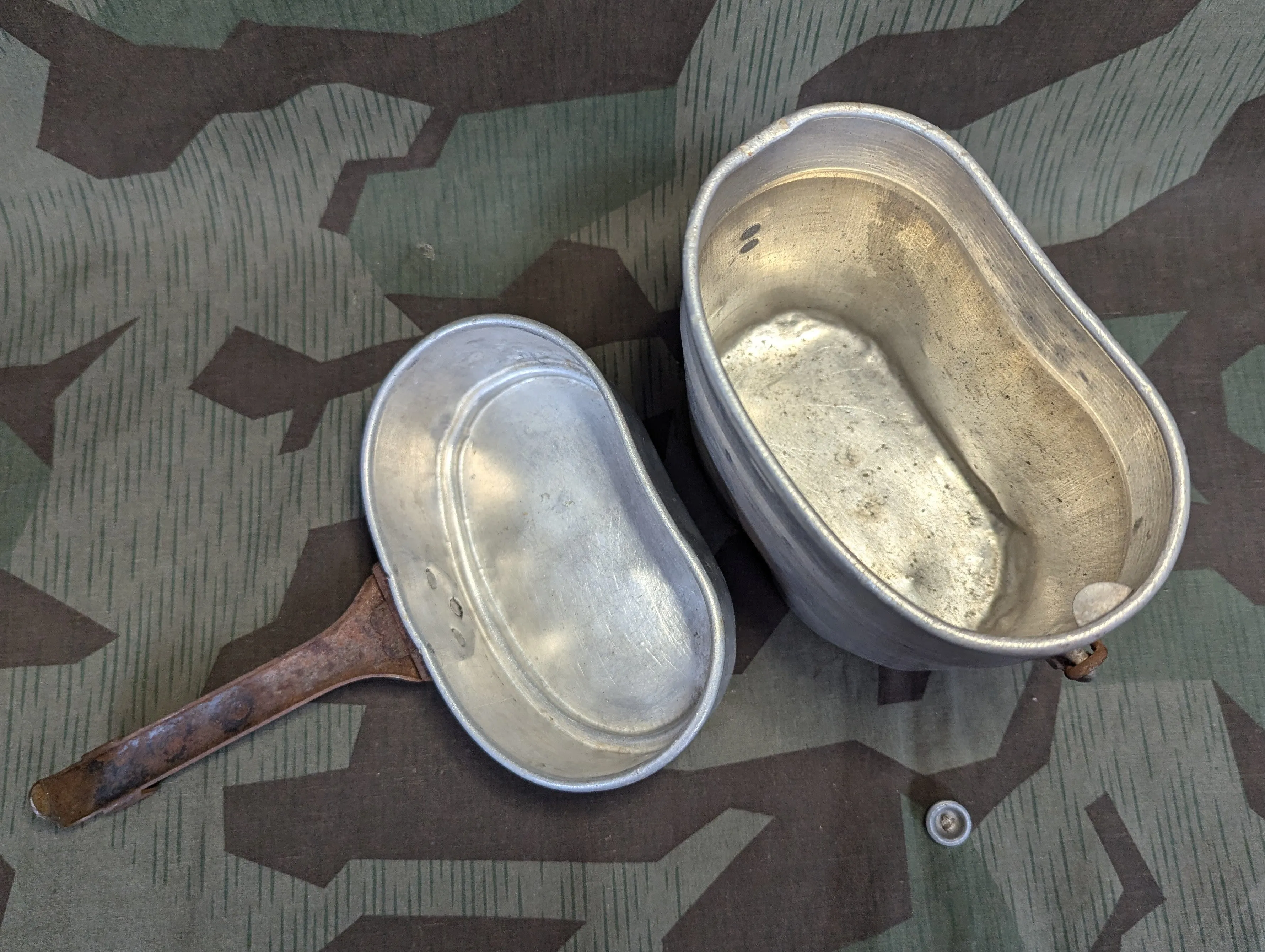 Interwar Tall German Mess Kit