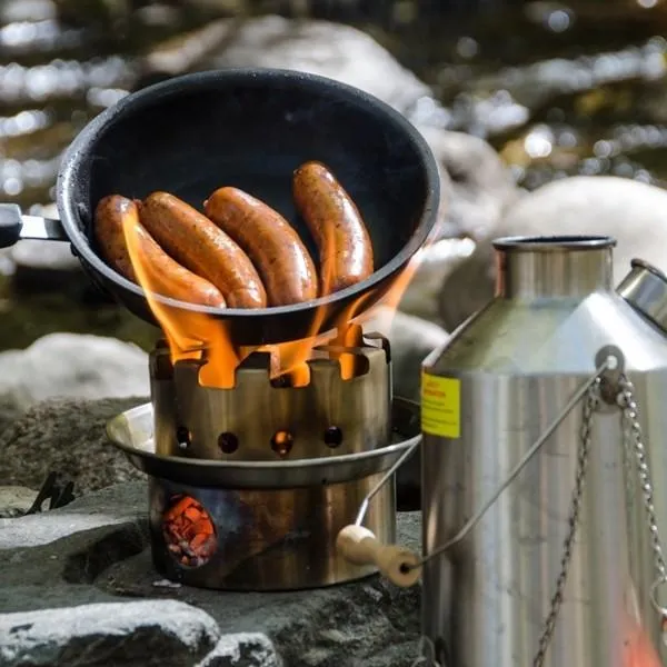 Kelly Kettle Ultimate 'Scout' Kit (Stainless steel) - VALUE DEAL