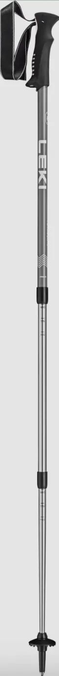 Leki Voyager Trekking Poles (Silver Grey/White)(Pair)