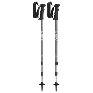 Leki Voyager Trekking Poles (Silver Grey/White)(Pair)