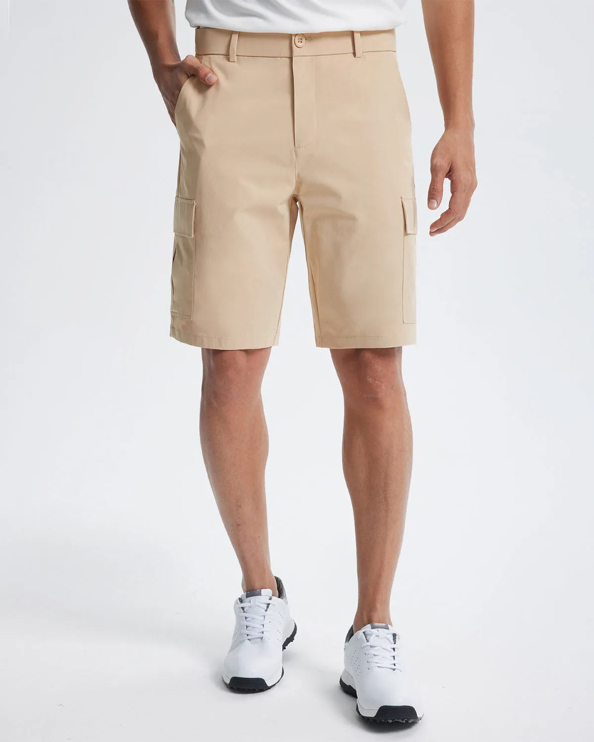 Libin Men's Stretch Multiply Pockets Casual Shorts 10"