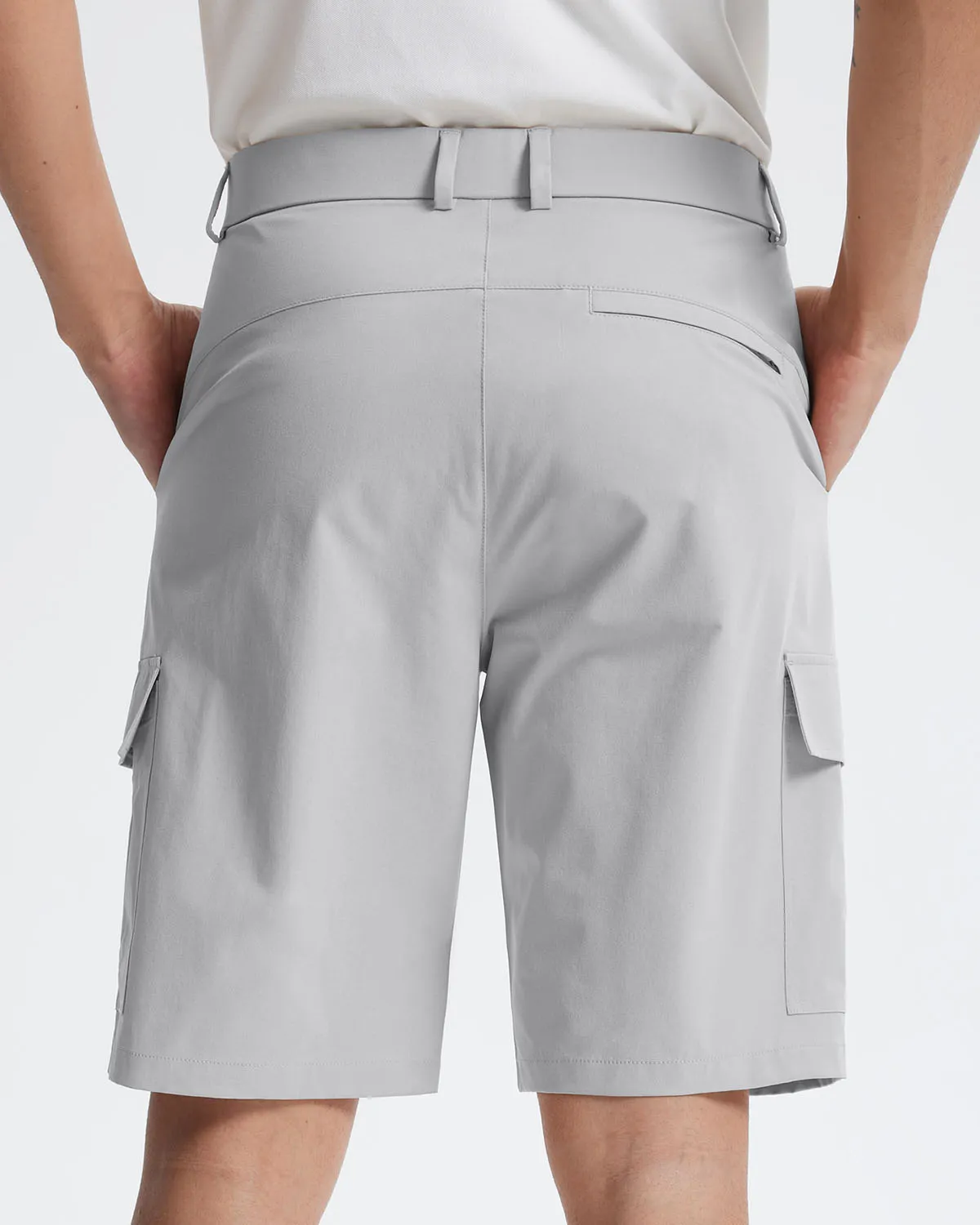 Libin Men's Stretch Multiply Pockets Casual Shorts 10"