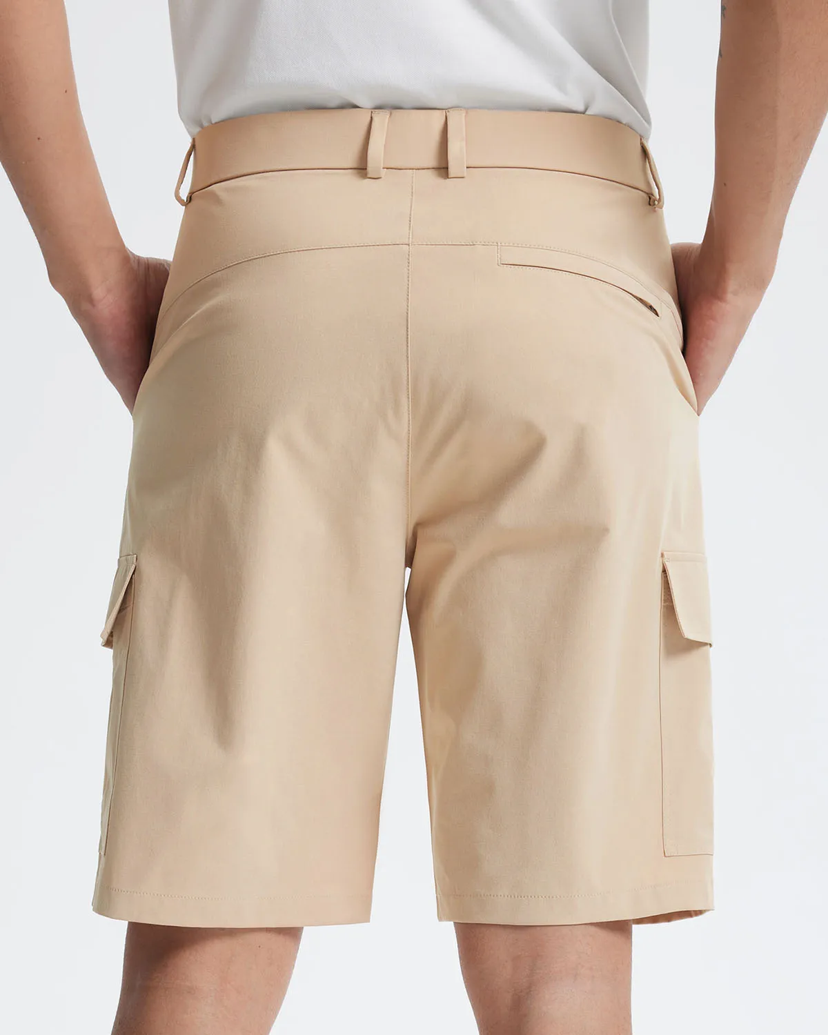 Libin Men's Stretch Multiply Pockets Casual Shorts 10"