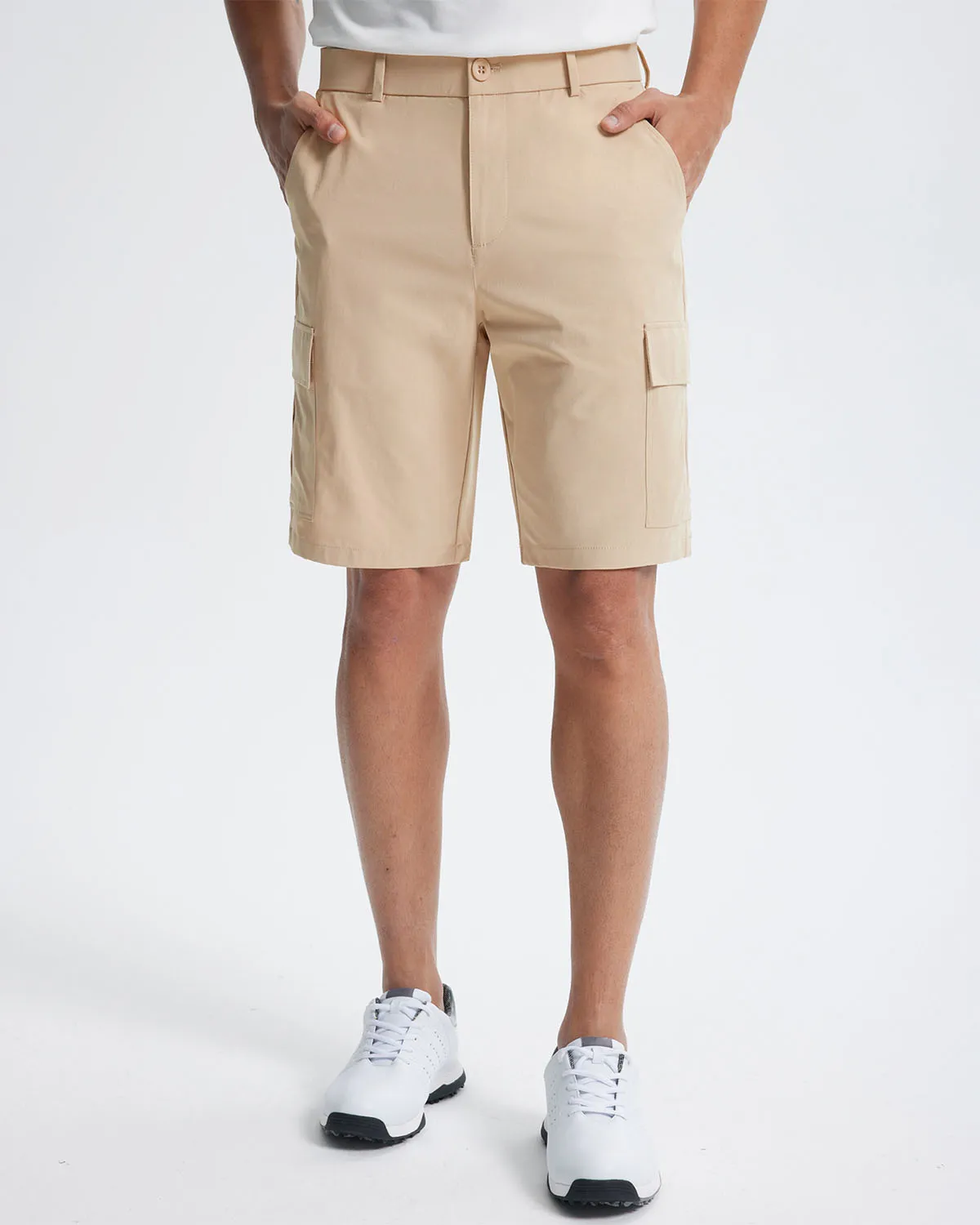 Libin Men's Stretch Multiply Pockets Casual Shorts 10"