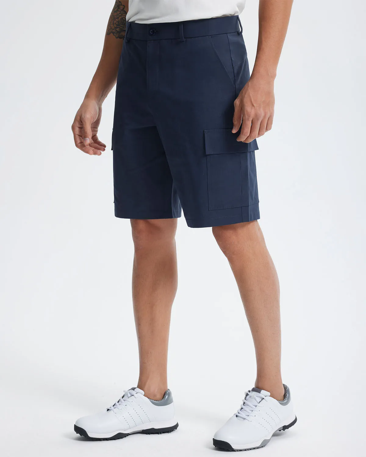 Libin Men's Stretch Multiply Pockets Casual Shorts 10"