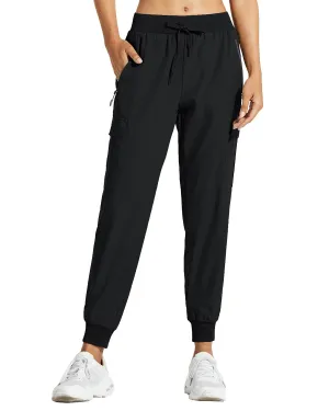 Libin Women's 29-31" Tall Lightweight Cargo Joggers
