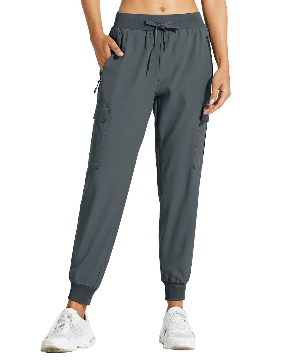 Libin Women's 29-31" Tall Lightweight Cargo Joggers