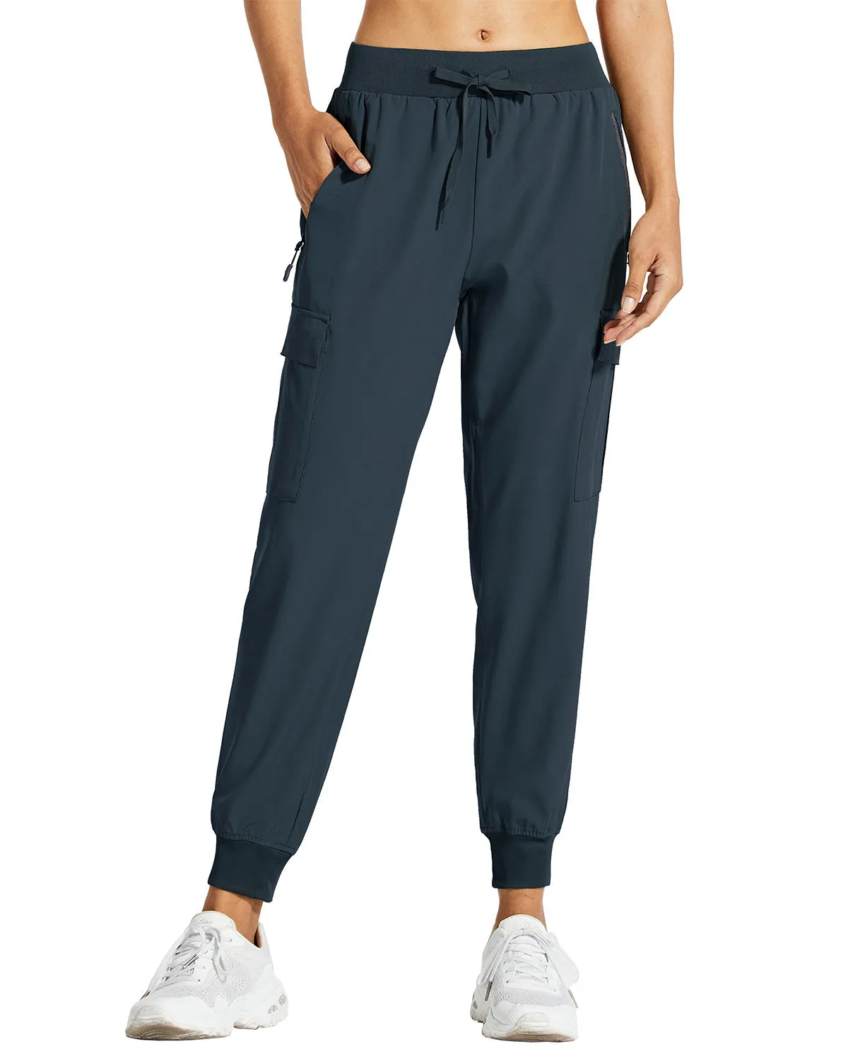 Libin Women's 29-31" Tall Lightweight Cargo Joggers