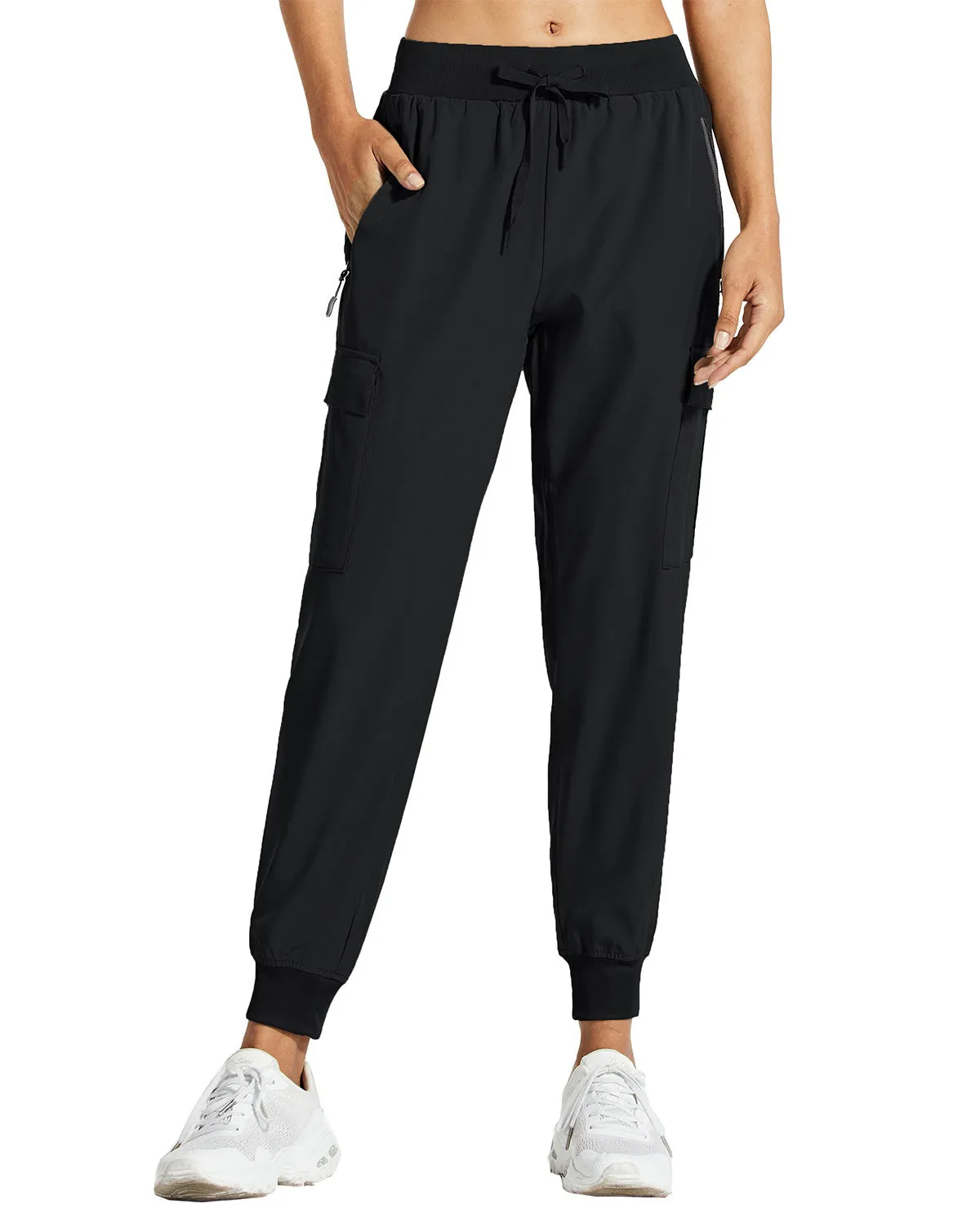 Libin Women's 29-31" Tall Lightweight Cargo Joggers
