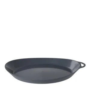 Lifeventure Ellipse BPA Free Camping Plate (Graphite)