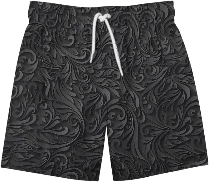Men's Beach Shorts with Elastic Waistband Vacation & Summer Outdoor Activities