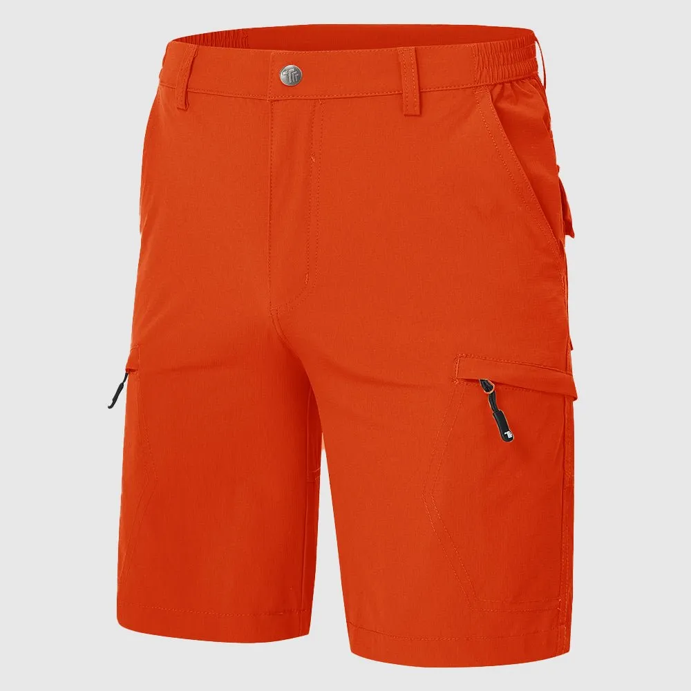 Men's Stretchy Quick Dry Cargo Hiking Shorts