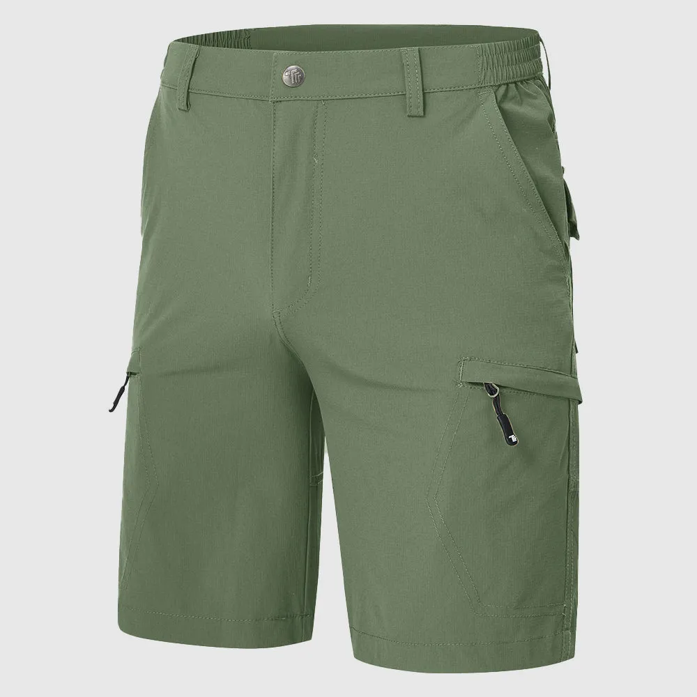 Men's Stretchy Quick Dry Cargo Hiking Shorts