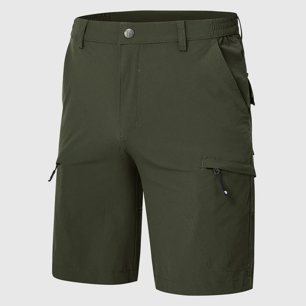 Men's Stretchy Quick Dry Cargo Hiking Shorts