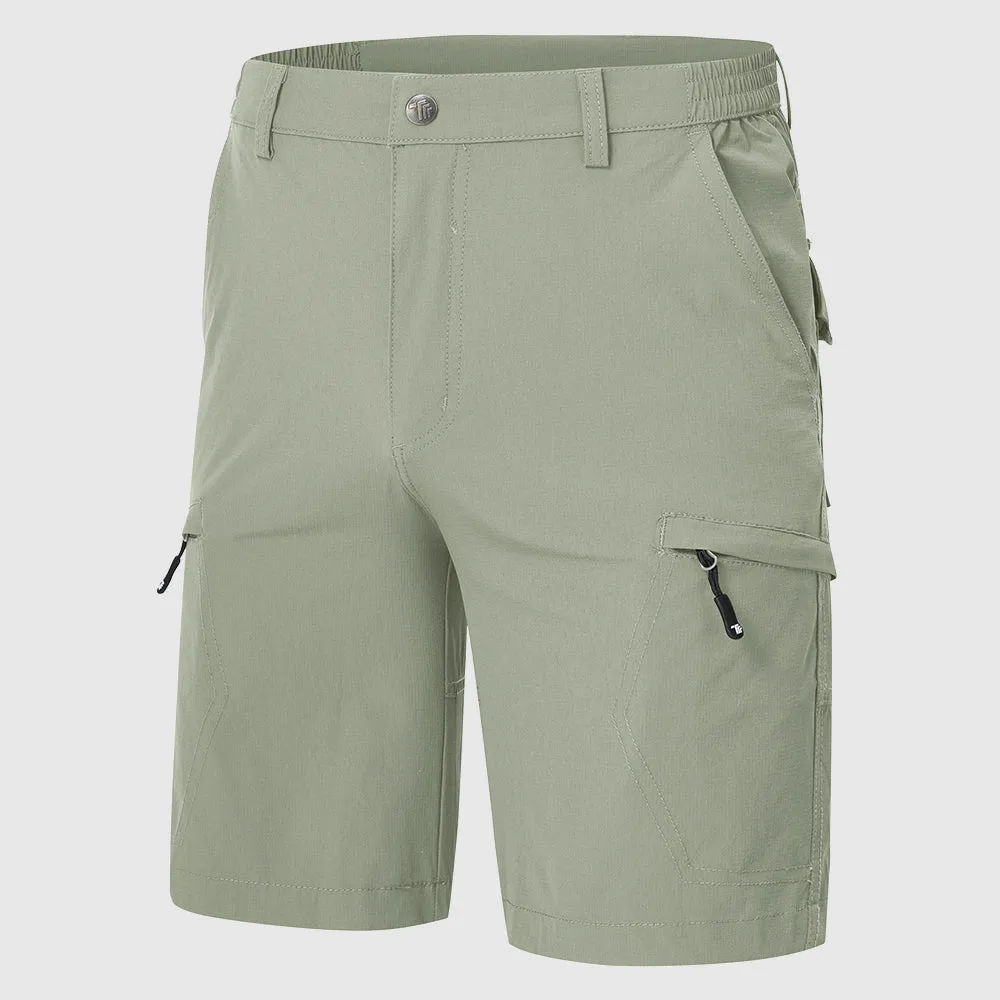 Men's Stretchy Quick Dry Cargo Hiking Shorts