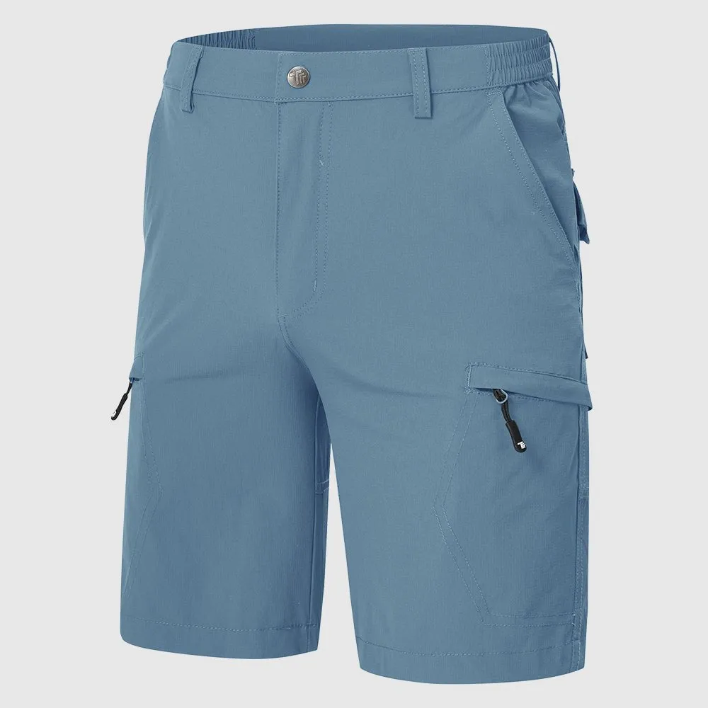 Men's Stretchy Quick Dry Cargo Hiking Shorts