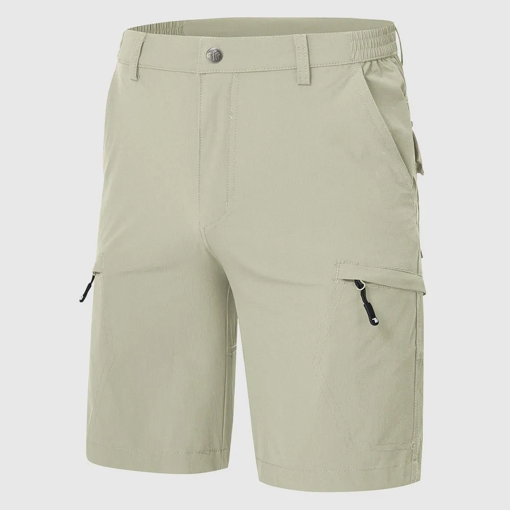 Men's Stretchy Quick Dry Cargo Hiking Shorts