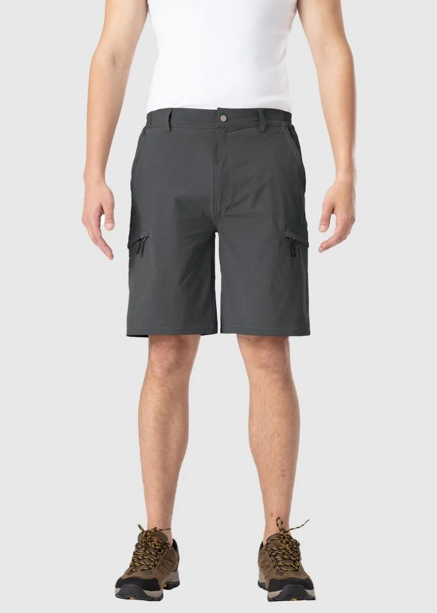 Men's Stretchy Quick Dry Cargo Hiking Shorts