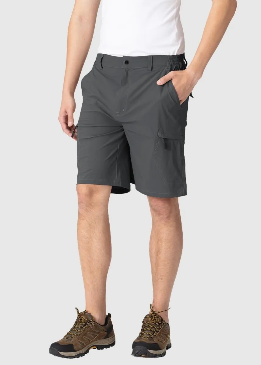 Men's Stretchy Quick Dry Cargo Hiking Shorts