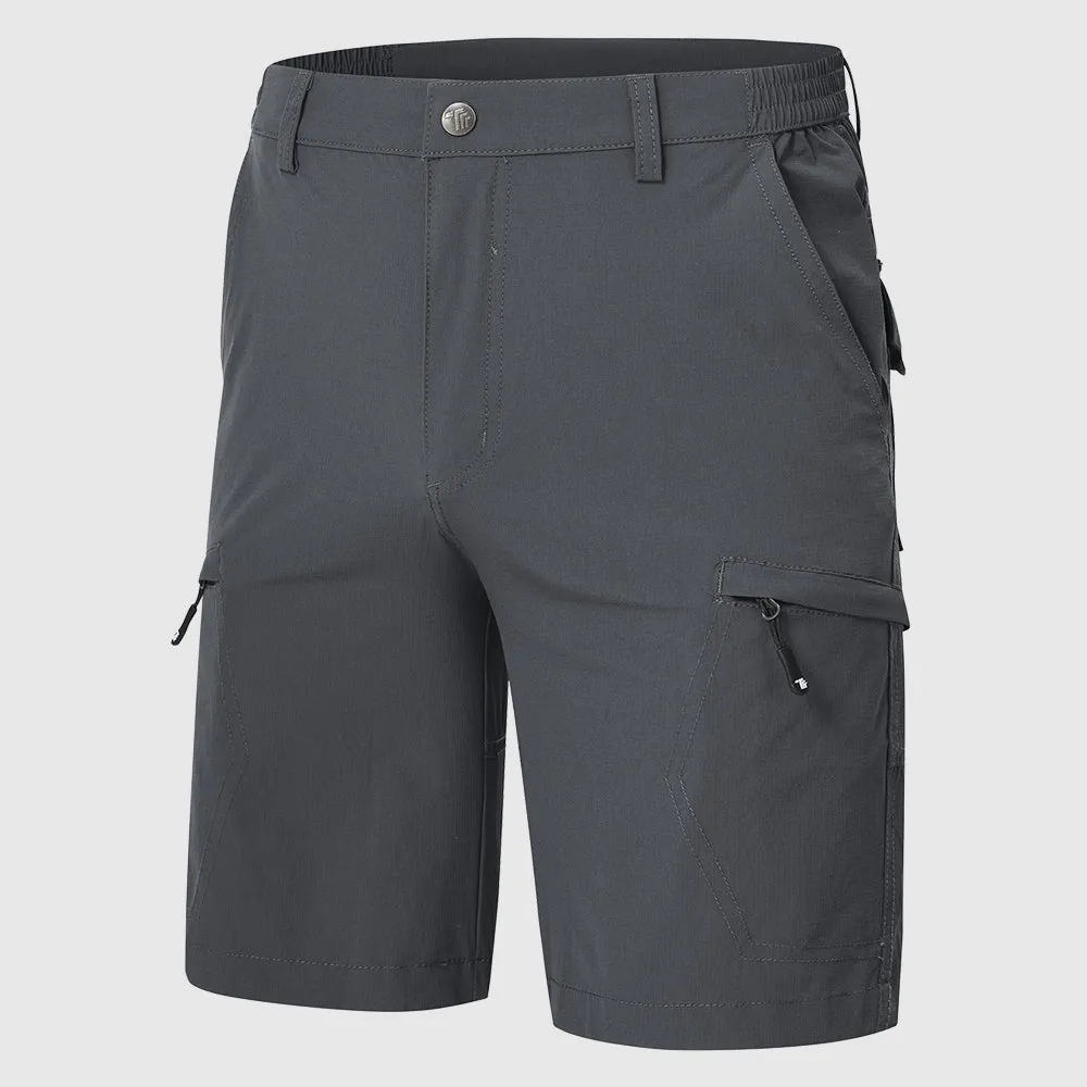 Men's Stretchy Quick Dry Cargo Hiking Shorts