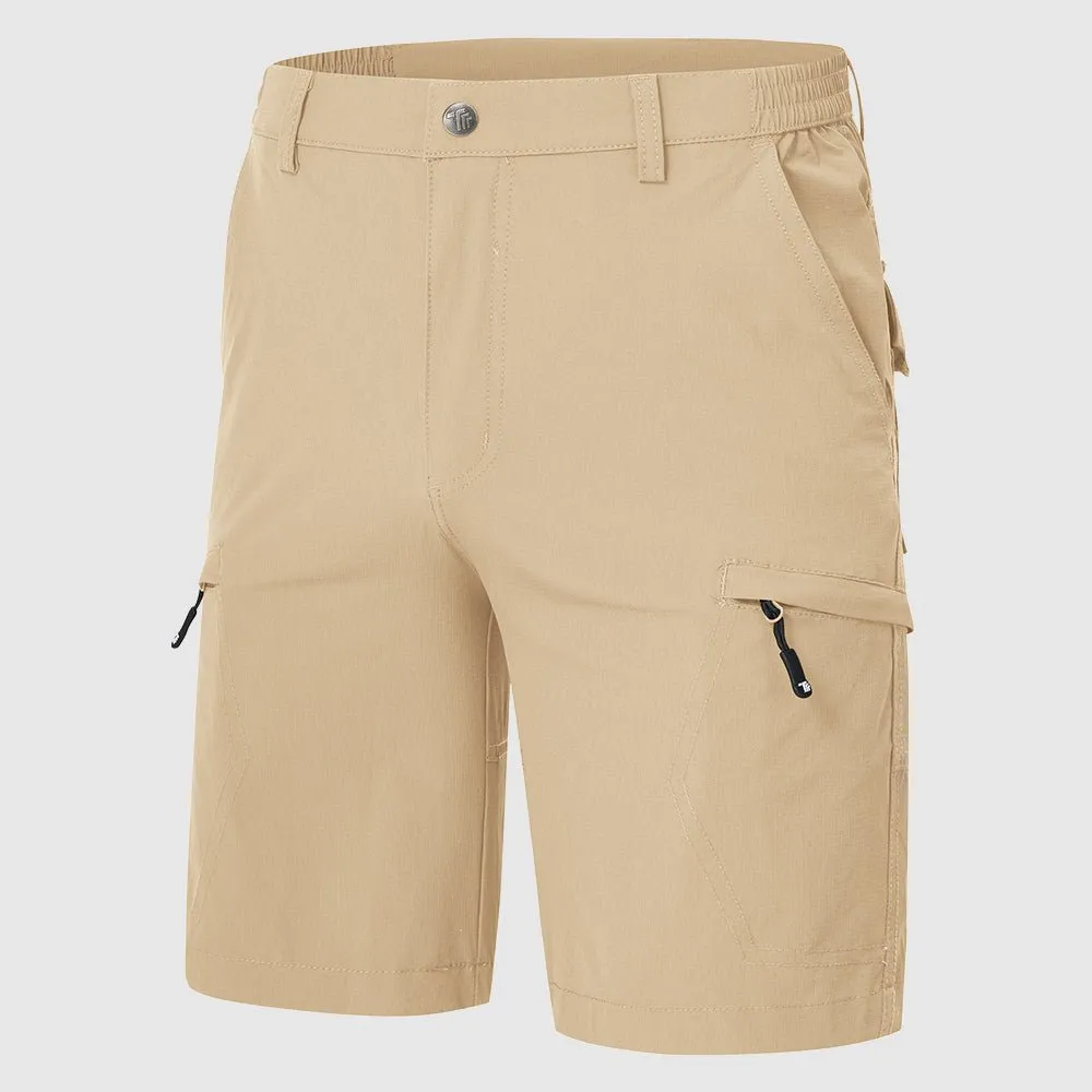 Men's Stretchy Quick Dry Cargo Hiking Shorts
