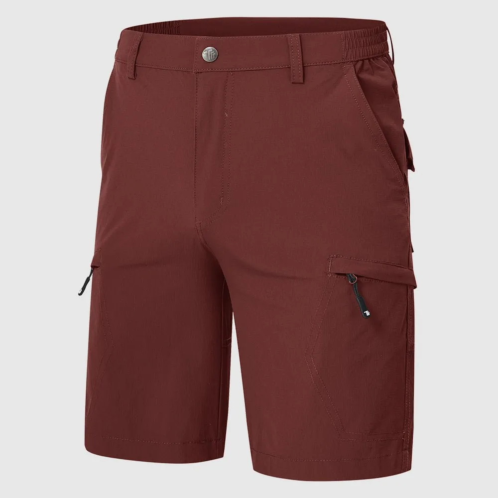 Men's Stretchy Quick Dry Cargo Hiking Shorts