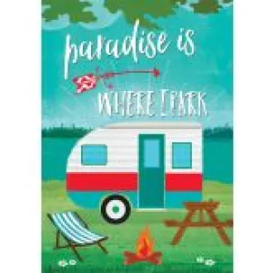 Paradise Camper Flag