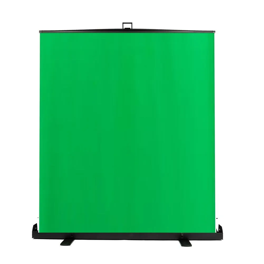 Spectrum 'Live Stream Master' Pull Up Chroma Key Green Screen Backdrop for Video (148cm x 210cm) (DEMO STOCK)