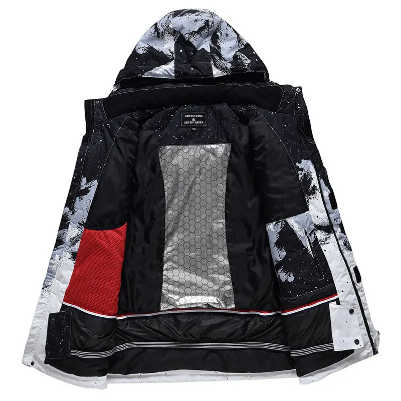 Sporty Winter Ski Snow Jacket Windproof Snowear