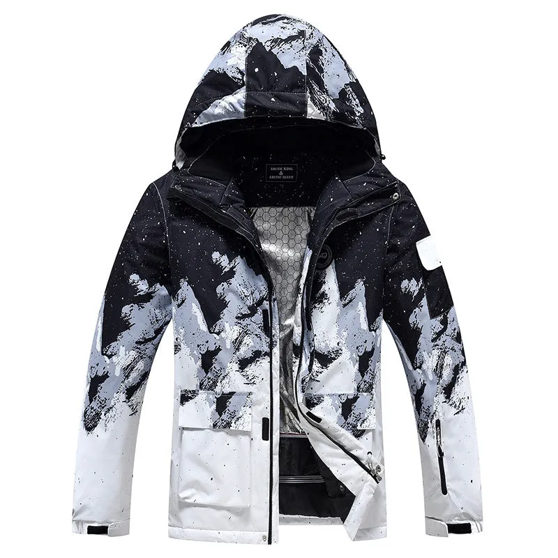 Sporty Winter Ski Snow Jacket Windproof Snowear