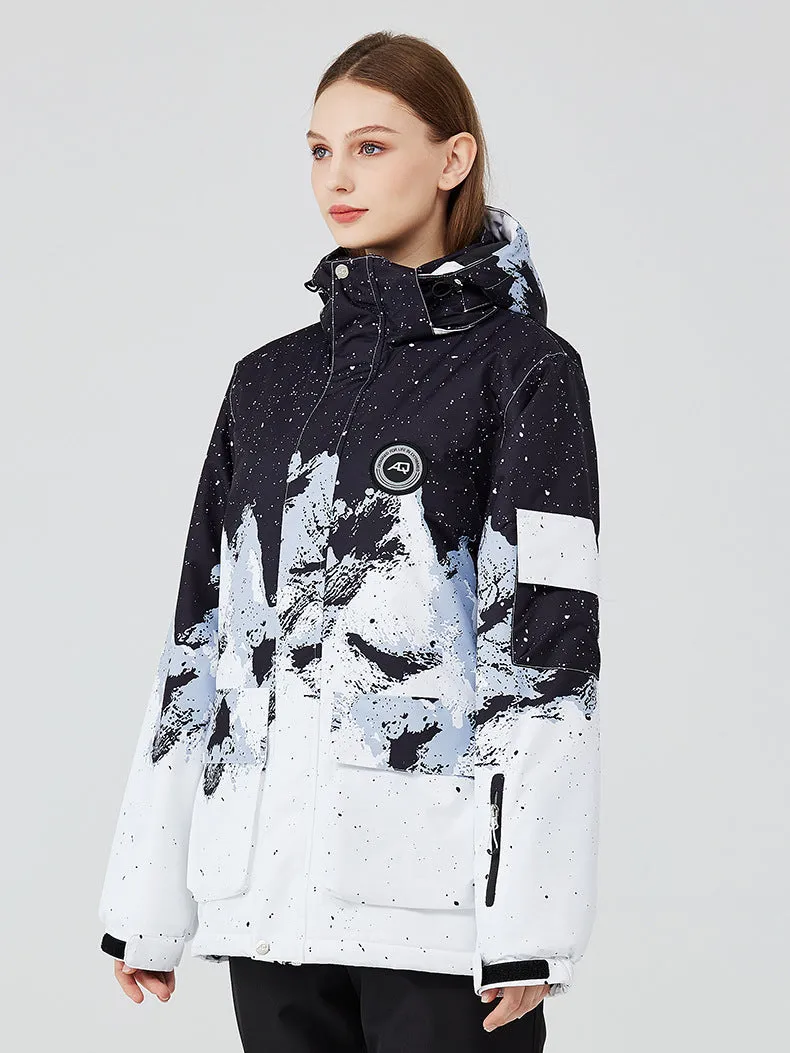Sporty Winter Ski Snow Jacket Windproof Snowear