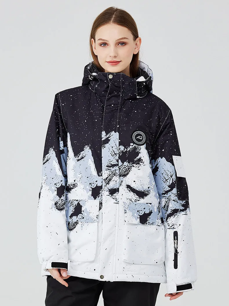 Sporty Winter Ski Snow Jacket Windproof Snowear